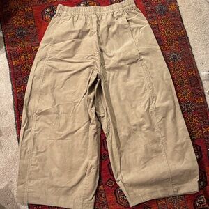 An Action A Day Lantern Ankle Pants